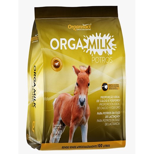 Leite Organnact Milk Potros 10Kg