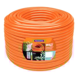 Mangueira Jardim Laranja 1/2 25M super flexível Tramontina
