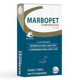 Marbopet 27,5mg 10 comprimidos