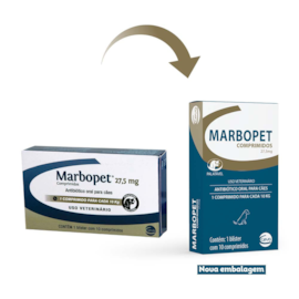 Marbopet 27,5mg 10 comprimidos