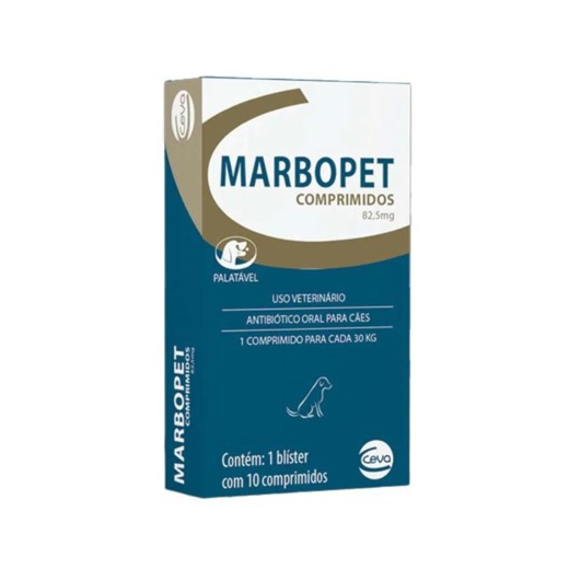 Marbopet 82,5mg 10 comprimidos