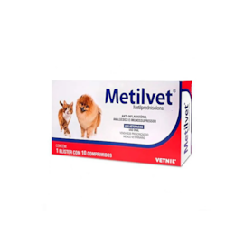 Metilvet 10 Comprimidos 05mg