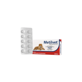 Metilvet 10 Comprimidos 20mg