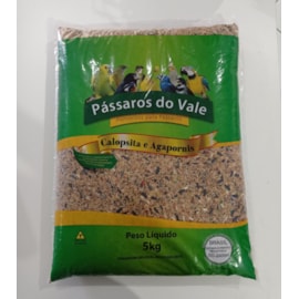 Mistura Aves Calopsita e Agapornis Pássaros do Vale 05kg