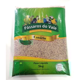 Mistura Aves Canário Pássaros do Vale 05kg