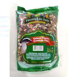 Mistura Aves Trinca Ferro Premium Plus Pássaros do Vale 500gr