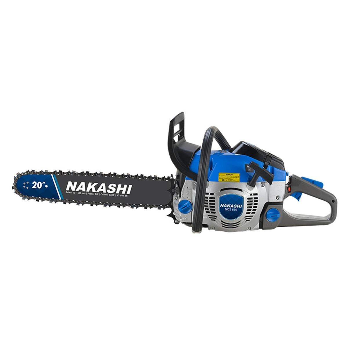 Motosserra Nakashi Ncs 650 65.1CC 20Pol - Avipec Produtos