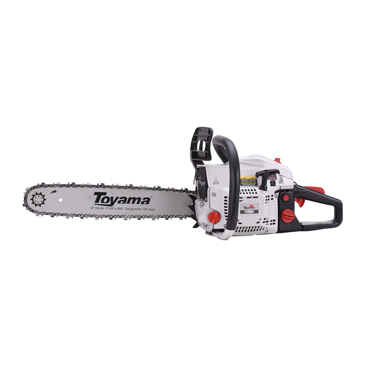 MOTOSSERRA TOYAMA TCS58H 54,5CC 3/8 X .058 - Avipec Produtos