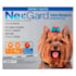 Nexgard Antipulgas e Carrapatos para Cachorros de 2 a 4kg 3 tabletes