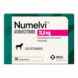 Numelvi 31,6mg  Tratamento para Coceira em Cães 30 comprimidos