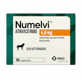 Numelvi 4,8mg  Tratamento para Coceira em Cães 30 comprimidos