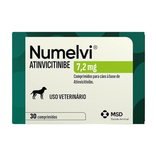 Numelvi 7,2 mg  Tratamento para Coceira em Cães 30 comprimidos
