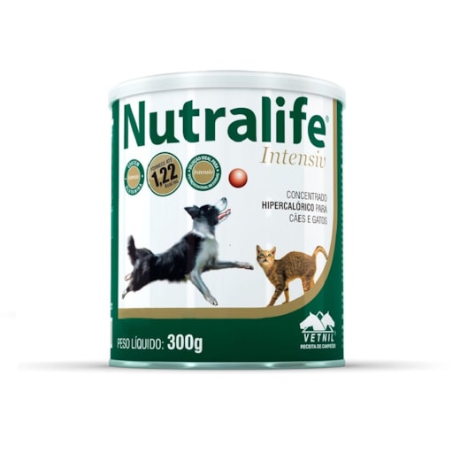 Nutralife Intensiv Suplemento Para Cães E Gatos 300g - Vetnil