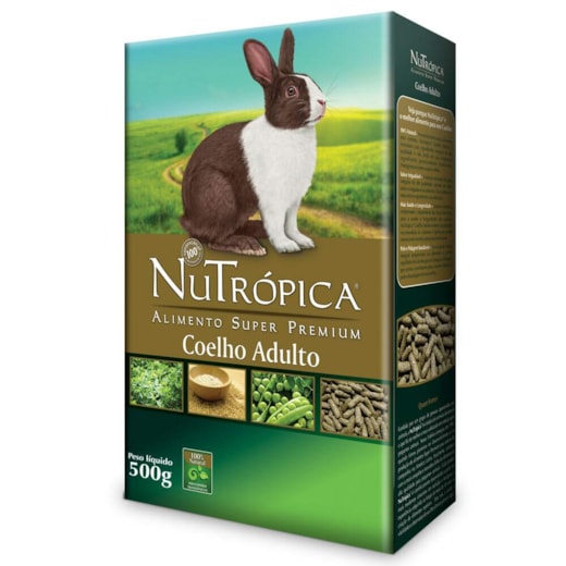 Nutrição 500Gr Coelho Adulto