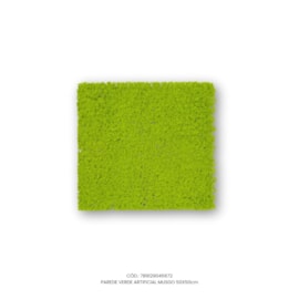 Parede Verde Artificial Musgo 50x50