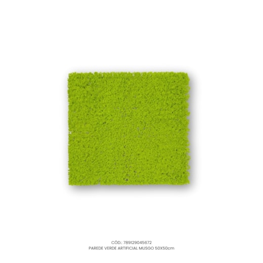 Parede Verde Artificial Musgo 50x50