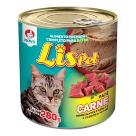 Patê Gato Lispet Carne Adulto 280g