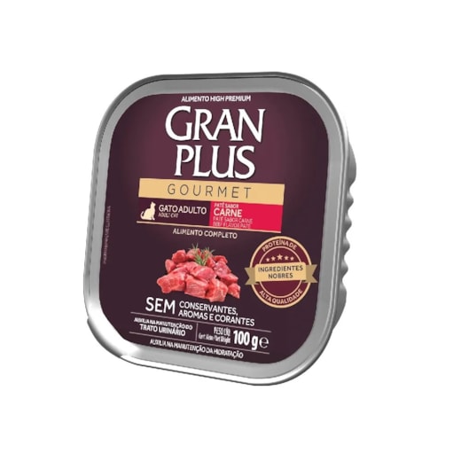 Pate GranPlus Ad Sabor Carne GM 100gr