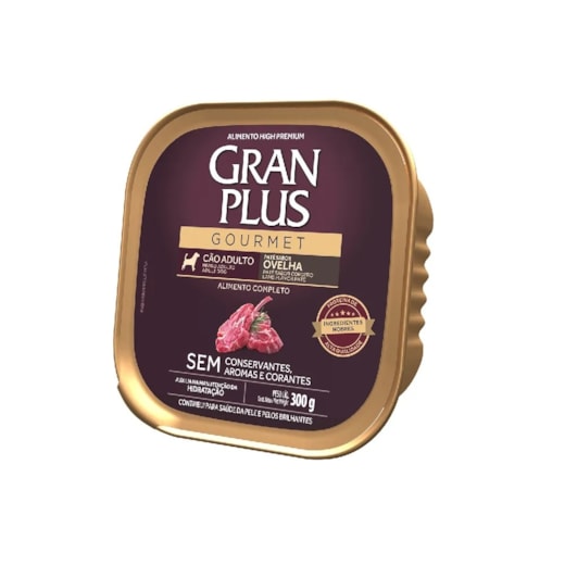 Pate GranPlus Ad Sabor Ovelha GM 300gr