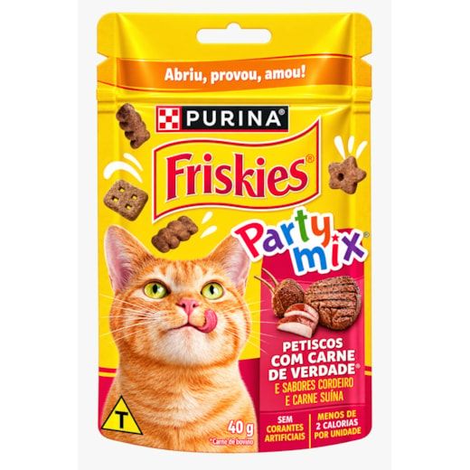 Petisco Friskies Carne 40g