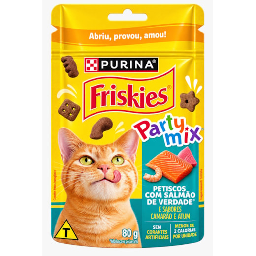 Petisco Friskies Salmão 80gr