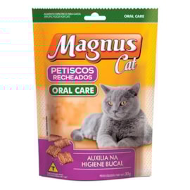 PETISCO MAGNUS CAT RECHEADO ORAL CARE 30GR