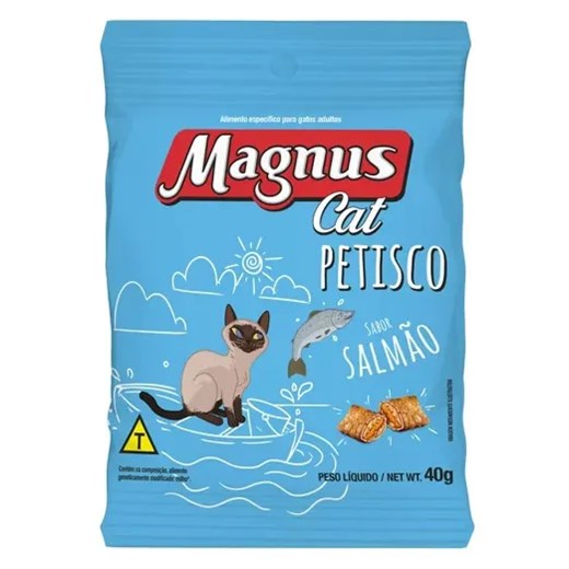 PETISCO MAGNUS CAT RECHEADO SALMAO 40GR