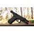 Pistola de Pressão QGK Airsoft R17 Black 6mm Green Gás