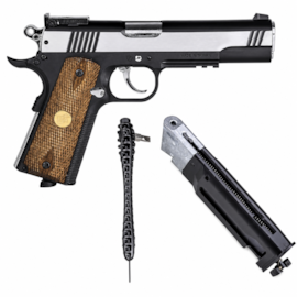 Pistola de Pressão Rossi Airsoft CO2 1911 6mm Special Metal