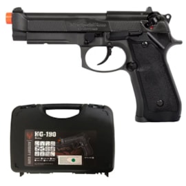 PISTOLA DE PRESSAO ROSSI AIRSOFT GBB PT92 6MM