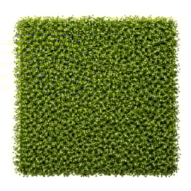 Placa de Planta Artificial Buxinho Florido 50x50