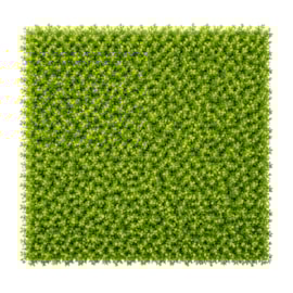 Placa de Planta Artificial Buxinho Pendente 50x50