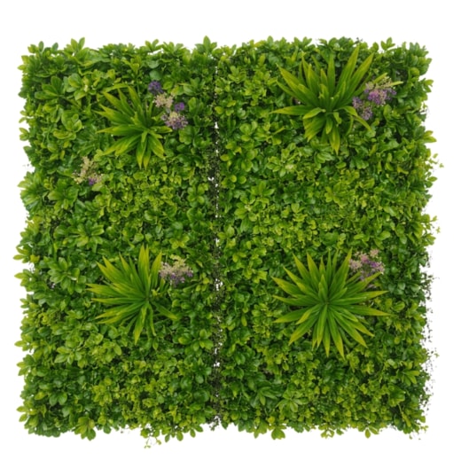Placa de Planta Artificial Buxinho Tropical 100x100