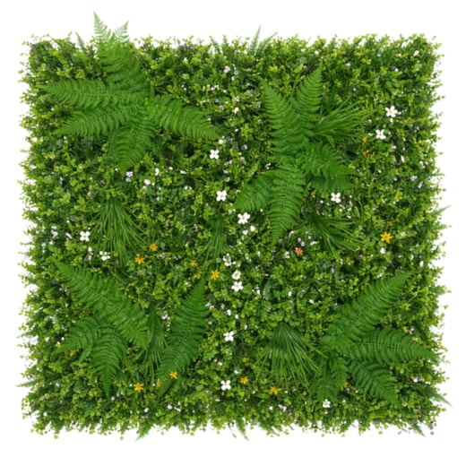 Placa de Planta Artificial Hera/Samambaia 100x100