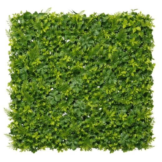 Placa de Planta Artificial Hera/Samambaia 50x50