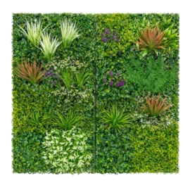 Placa de Planta Artificial Lavanda/Dracena 100x100