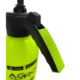 Pulverizador Pressão Manual Preto e Verde 2 Litros