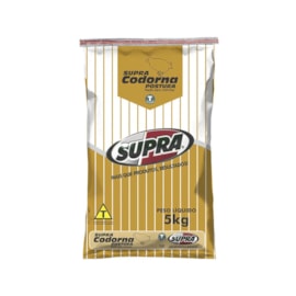 Racao Aves Codorna 5kg Postura Supra 074T