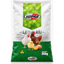 Ração Aves Crescimento 20kg Supra Triturada 13% Proteína