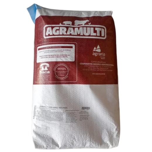 Ração Aves Geral 25kg Triturada Agraria