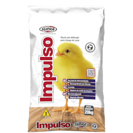 Ração Aves Inicial 20kg Impluso Supra