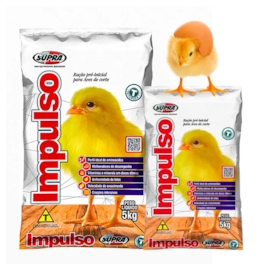 Ração Aves Inicial 5kg Impulso Supra