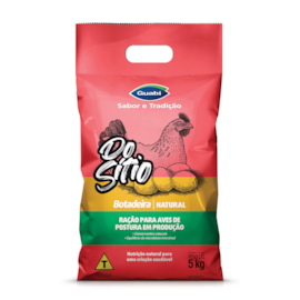 RACAO AVES POSTURA 05KG GUABI TRITURADA