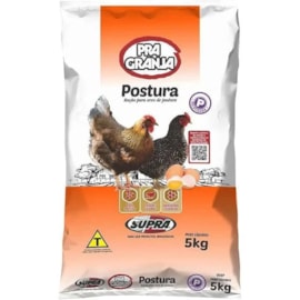 RACAO AVES POSTURA 05KG TRIT 016T SUPRA