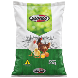 Ração Aves Postura Farelada Supra 20kg