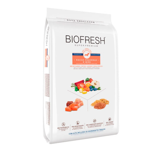 Ração Cães BioFresh Filhote Mini/Pequeno 03Kg