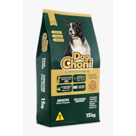 Ração Cães Dogchoni Adulto 10,1kg Vegetais