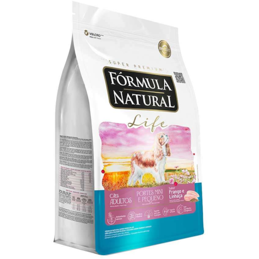 Ração Cães Fomula Natural Adulto Life 10,1kg Mini e Pequeno