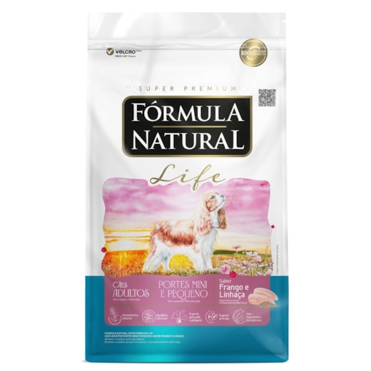 Ração Cães Fomula Natural Adulto Life 10,1kg Mini e Pequeno