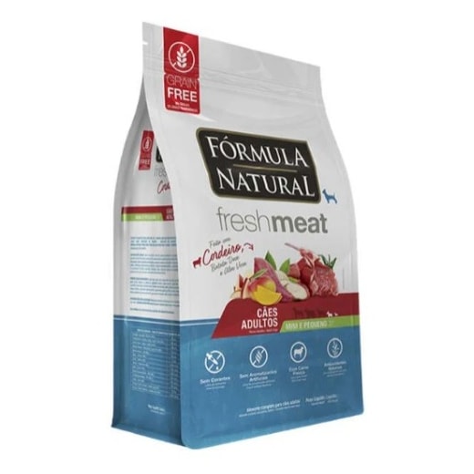 RACAO CAES FORMULA NAT. AD F.M 2,5KG MINI/PEQ CORDEIRO